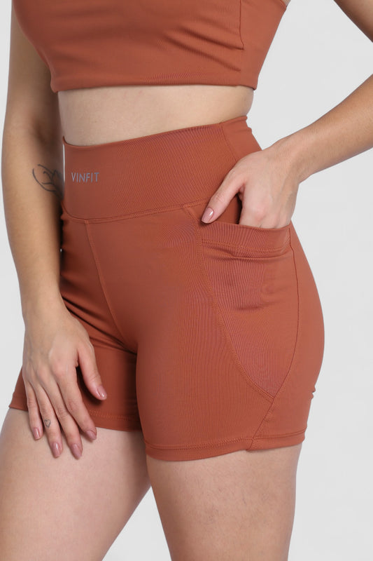 Shorts Basic com Bolso Vinfit Poliamida | Funcionalidade e Alta Performance