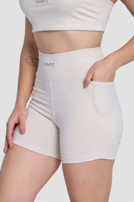 Shorts Basic com Bolso Vinfit Poliamida | Funcionalidade e Alta Performance